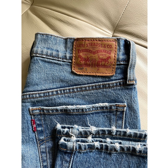 Levi’s Jeans 501 Skinny - Medium Wash - Size 28 - Picture 4 of 4